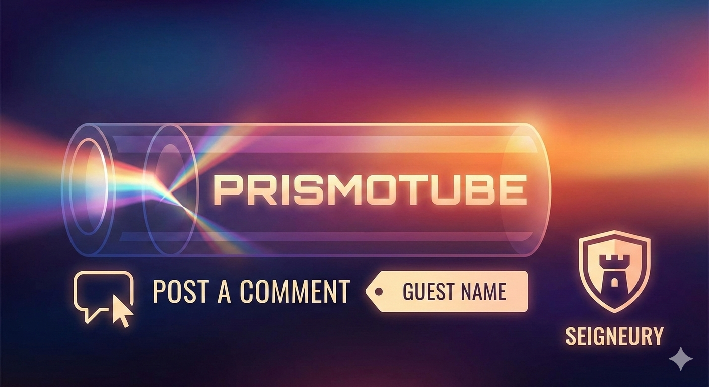 Prismotube Post a Comment Guest Name Seigneury