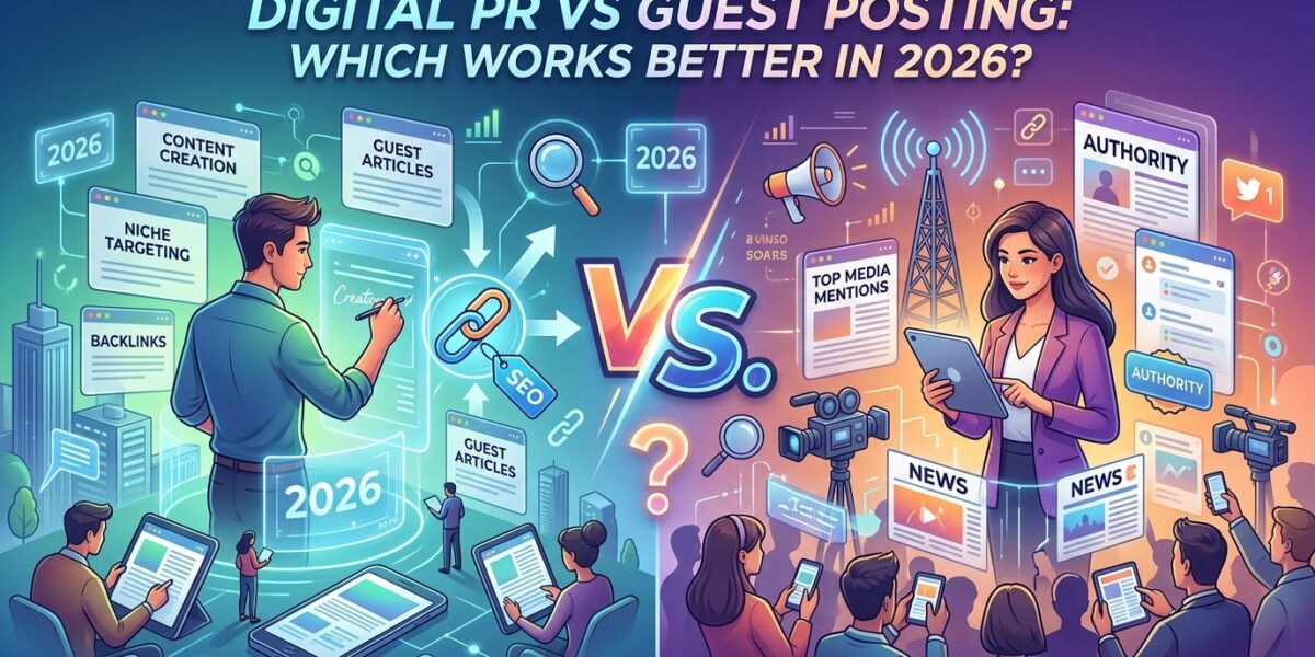 Digital PR vs Guest Posting: Which Works Better in 2026?