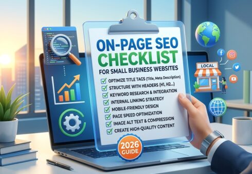 On-Page SEO Checklist for Small Business Websites (2026 Guide) 46 On-Page SEO Checklist for Small Business Websites (2026 Guide)